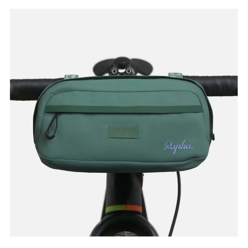 出清現貨在台米色 RAPHA  EXPLORE BAR BAG 大容量 車把包 龍頭包 附背帶可當腰包 新品