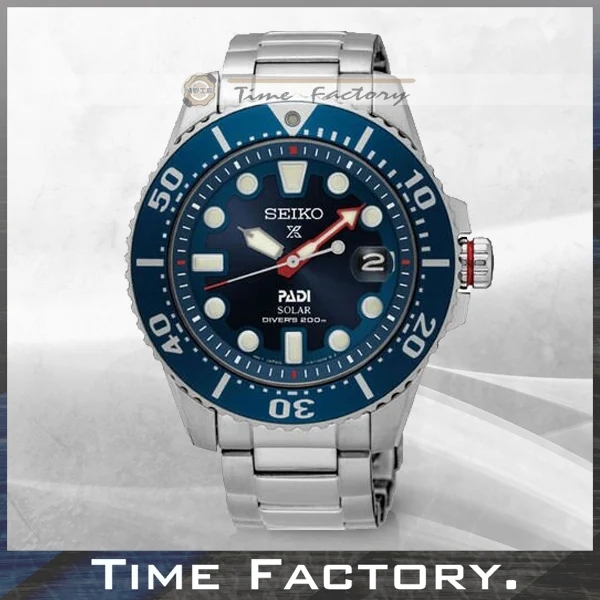 【時間工廠】SEIKO 精工 PROSPEX 光動能PADI 限量藍SNE435P1  黑SNE437P1