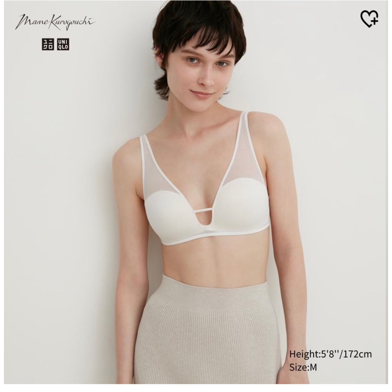 日本UNIQLO無鋼圈胸罩MAME聯名款無鋼圈美型胸罩內衣