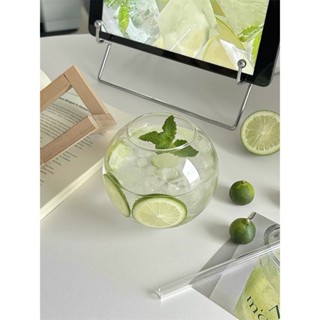 ●綠綠精品●「附發票」400ML玻璃月球杯§奶茶球杯§下午茶飲料杯§燭檯球杯§造型球杯§魚缸§啤酒杯§雞尾酒杯§臺北現貨