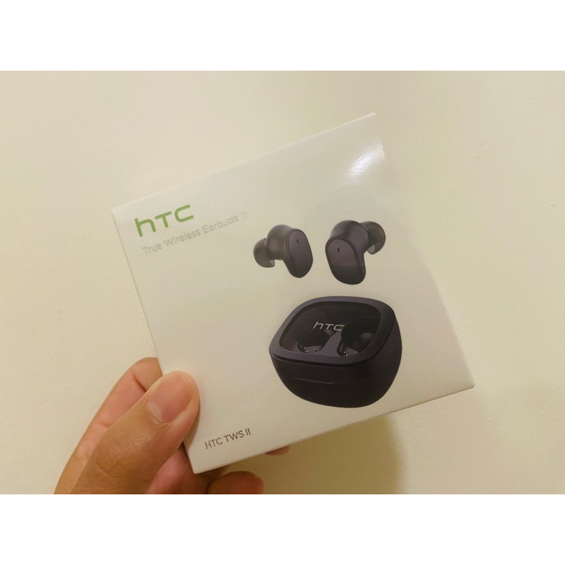 HTC True Wireless Earbuds II 真無線藍芽耳機（黑色全新未拆封）