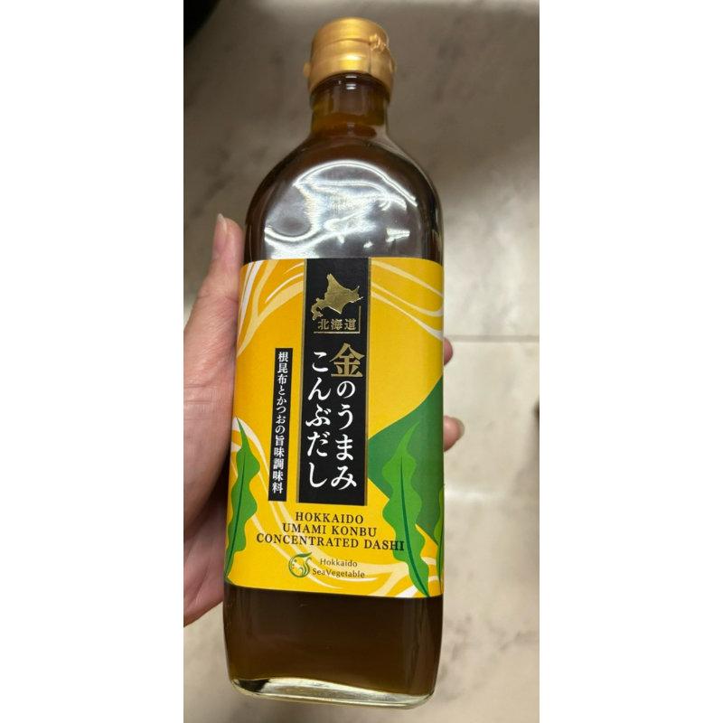 日本北海道 根昆布濃縮高湯 金之鮮味昆布高湯昆布濃縮高湯（500毫升