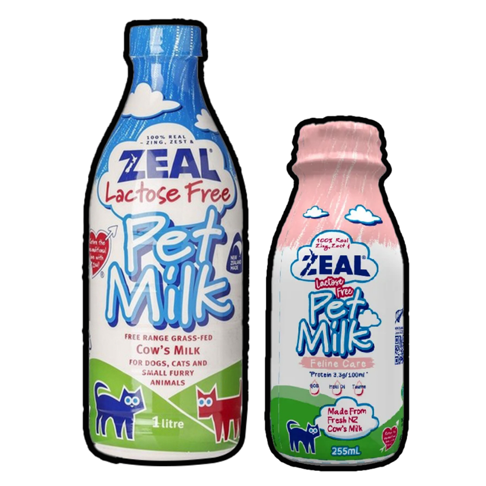 ZEAL 真致 犬貓專用鮮乳 犬貓鮮乳 隨開即飲 不含乳糖 寵物牛奶 - 艾爾發寵物 Alphapetstw