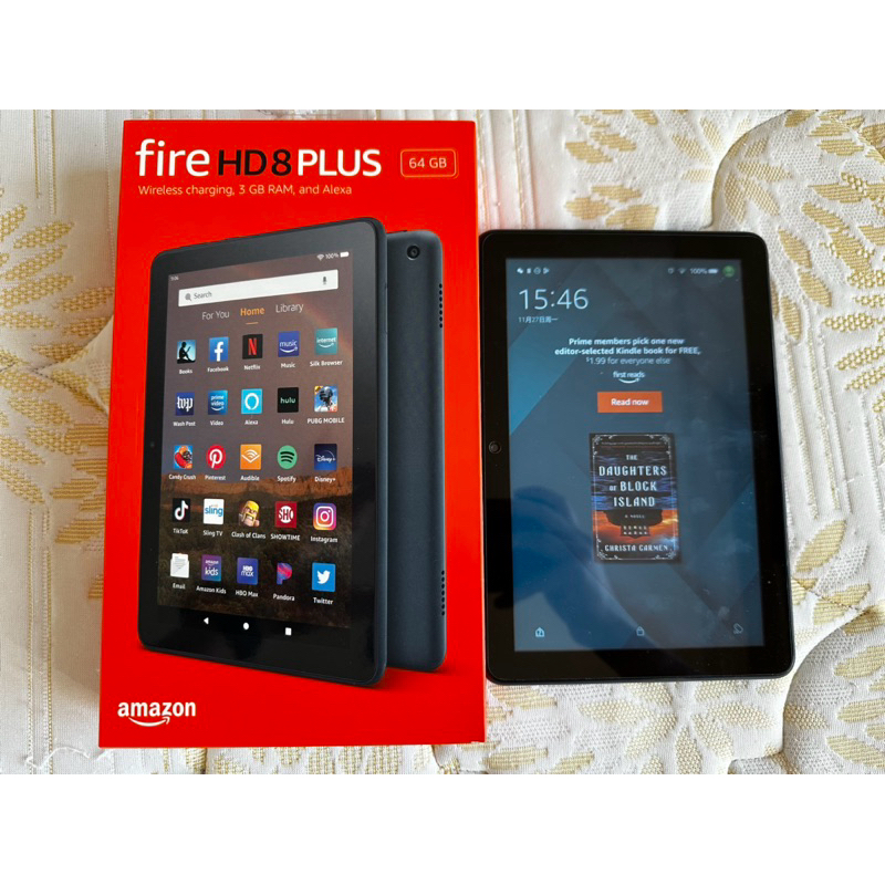 Amazon Fire HD plus 8 3G/64G+Google Play Service