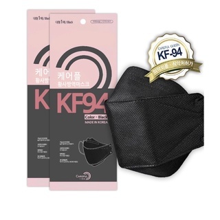 Kloset代購 韓國製 KF94 舒適夏日三層防護防疫口罩 黑 50入-現貨+預購
