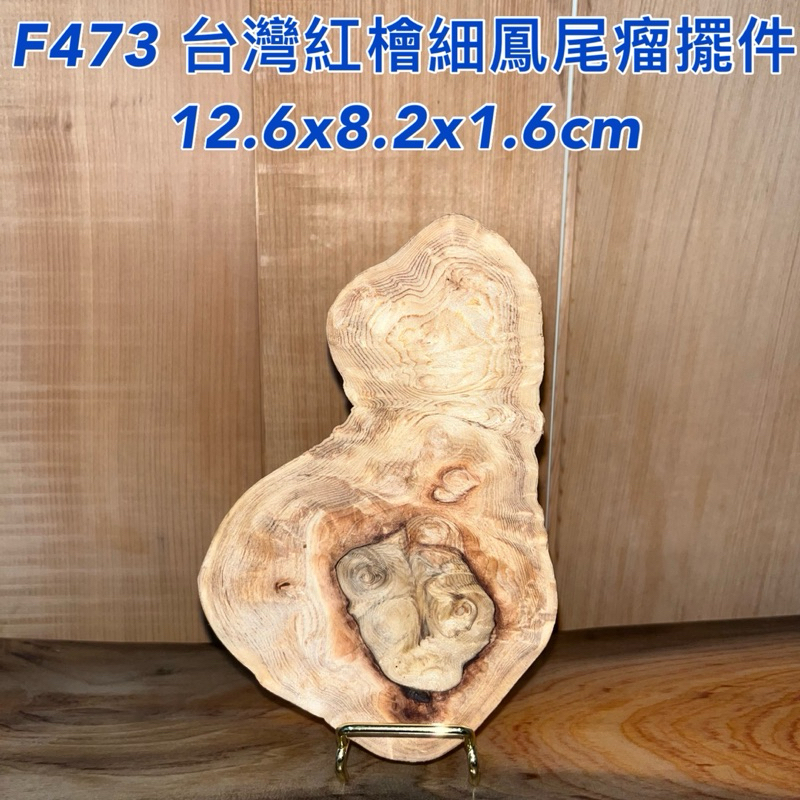 【元友】現貨 #F473 M 台灣紅檜 細鳳尾瘤片 擺件 收藏 擺飾 創作材料 紋路特殊 欣賞