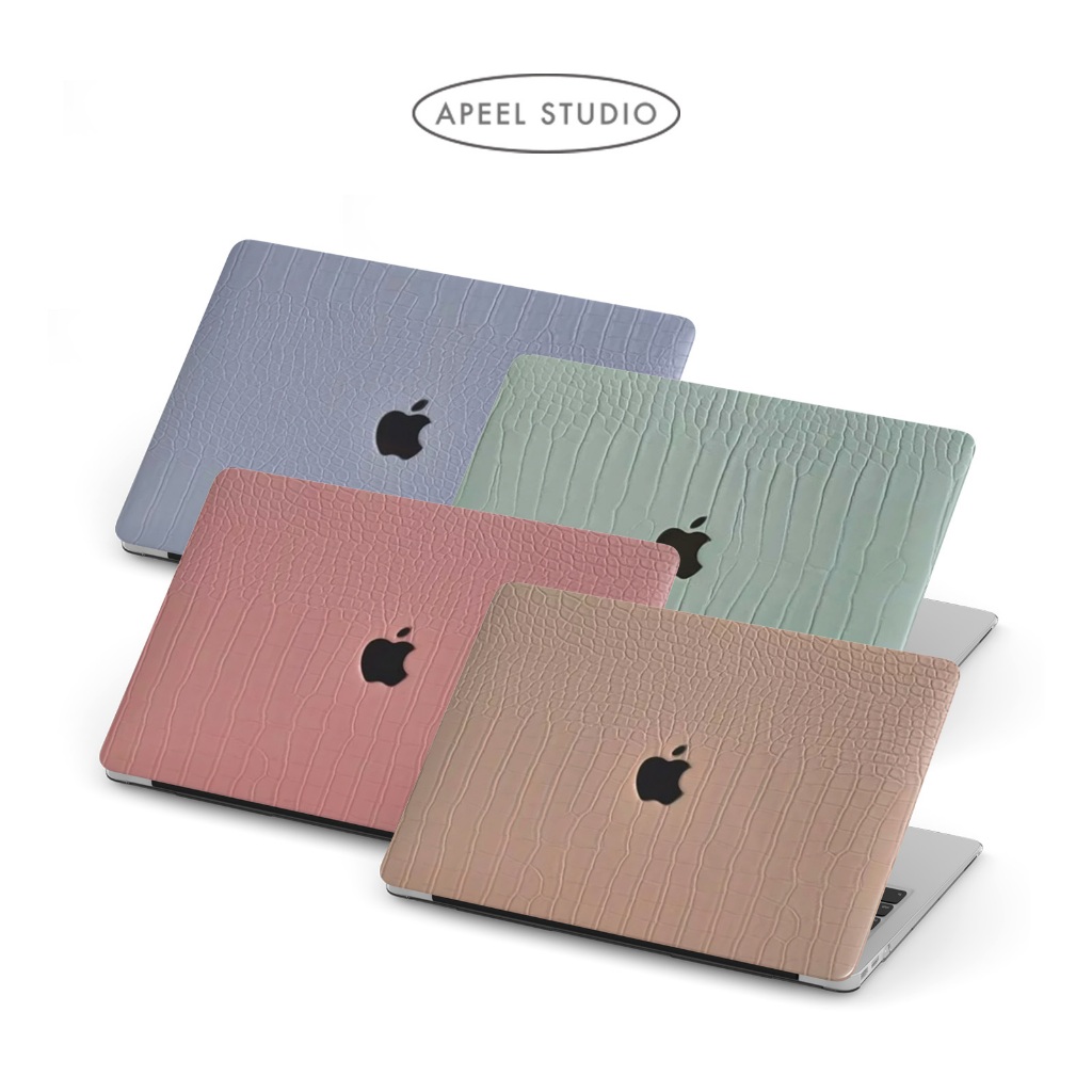 【現貨】【APEEL】質感鱷魚紋 MacBook 全包防刮保護殼