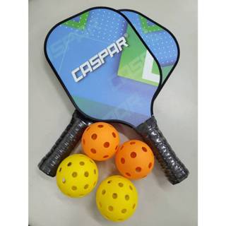 📢📢📢【新品現貨🎈】CASPAR匹克球拍 玻璃纖維 （2拍、4球、1收納袋）