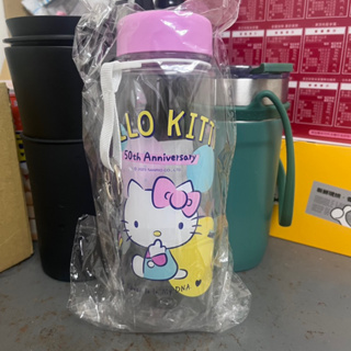 全新現貨正版Hello Kitty 50週年 500ml隨手壺 冷水瓶 運動水壺