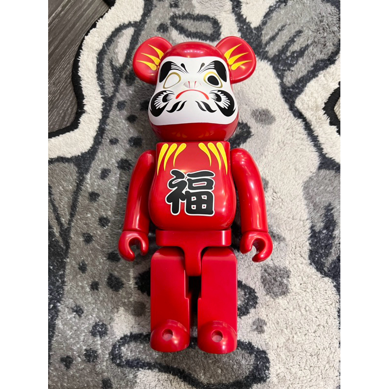 BE@RBRICK 達磨 赤メッキ 1000％ medicom toy MEDICOM TOY OFFICIAL