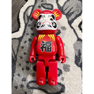 BLS • 無盒 be@rbrick 2011 初代 400% 福 達摩 紅達摩 bearbrick 庫柏力克熊