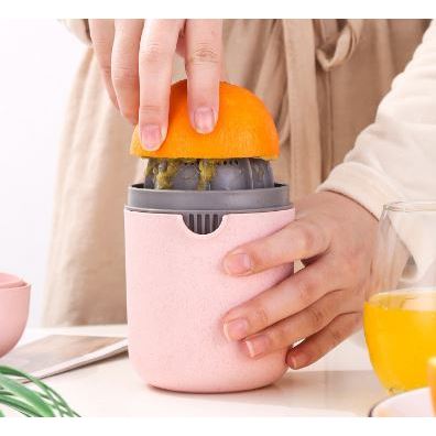 便攜式榨汁杯 手動榨汁杯 簡易家用壓榨器  水果 橙子 檸檬壓汁器 正反向榨汁機  小麥榨汁