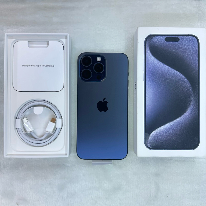 瘋98🍎 iPhone 15 Pro max 256G/512G 鈦藍色 💙 原廠公司貨 15pro max  藍