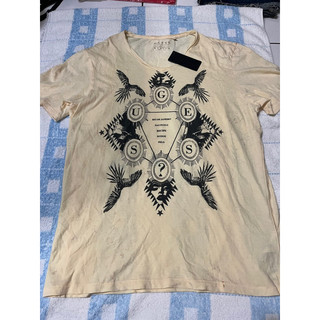 正品 GUESS 仿舊短袖T恤(M)