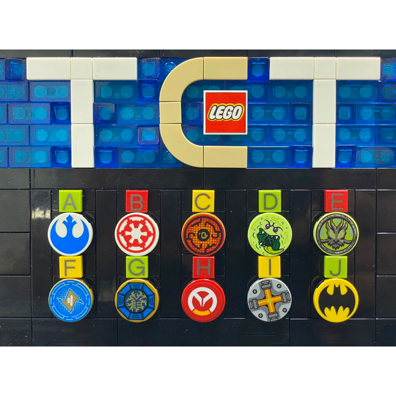 【TCT】 LEGO 樂高 平板 印刷 圓形 Tile Round 2x2