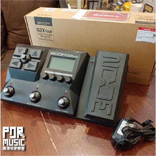 【搖滾玩家樂器】全新公司貨免運｜ ZOOM G2 G2X Four 電吉他 綜合效果器 綜效 效果器 踏板