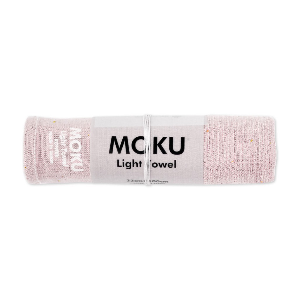 【Moku】日本製輕量毛巾- M Size - 淡粉紅