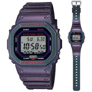 CASIO 卡西歐 G-SHOCK 虛擬世界 遊戲玩家 智時尚慧藍芽方形電子錶(DW-B5600AH-6