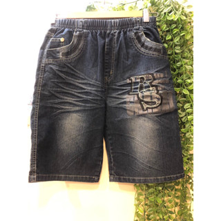💥二手童裝💥夏款 男童 刷白 牛仔短褲（適145cm)