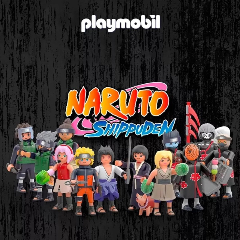 全新 Playmobil 火影忍者系列 NANUTO 宇智波佐助/ 漩渦鳴人/ 春野櫻/ 綱手/ 旗木卡卡西/ 飛段 等