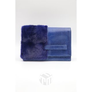 【飛天馬精品】VALENTINO - 晚宴包 / 藍色 #0000135