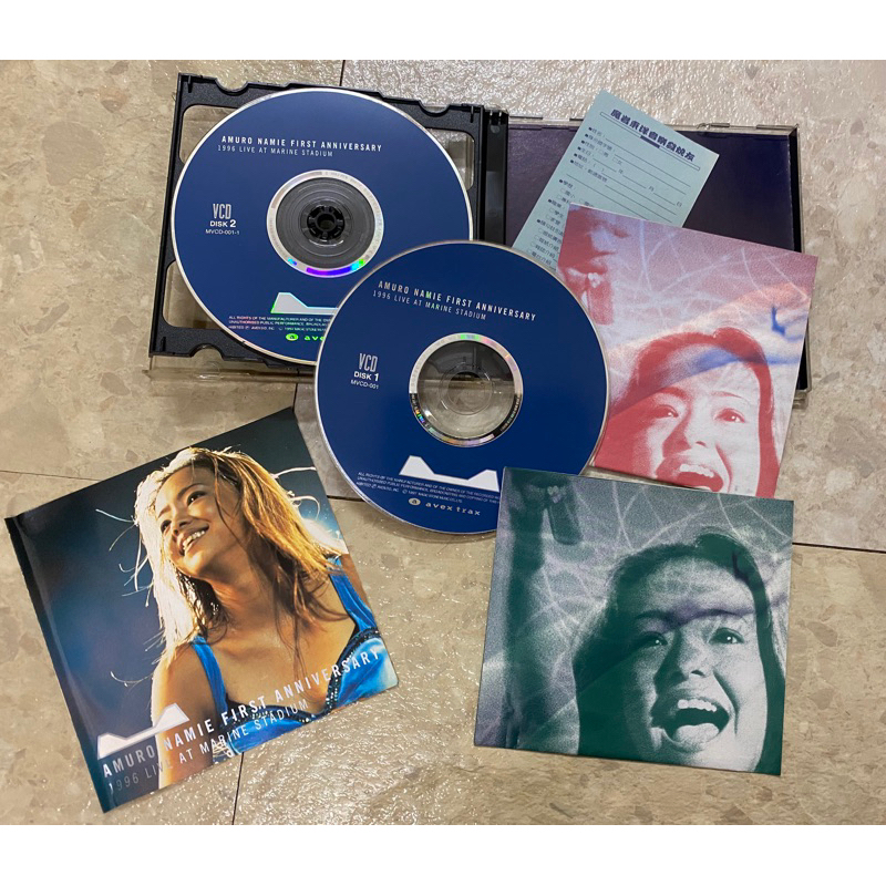 二手VCD-安室奈美惠1996東京演唱會全紀錄