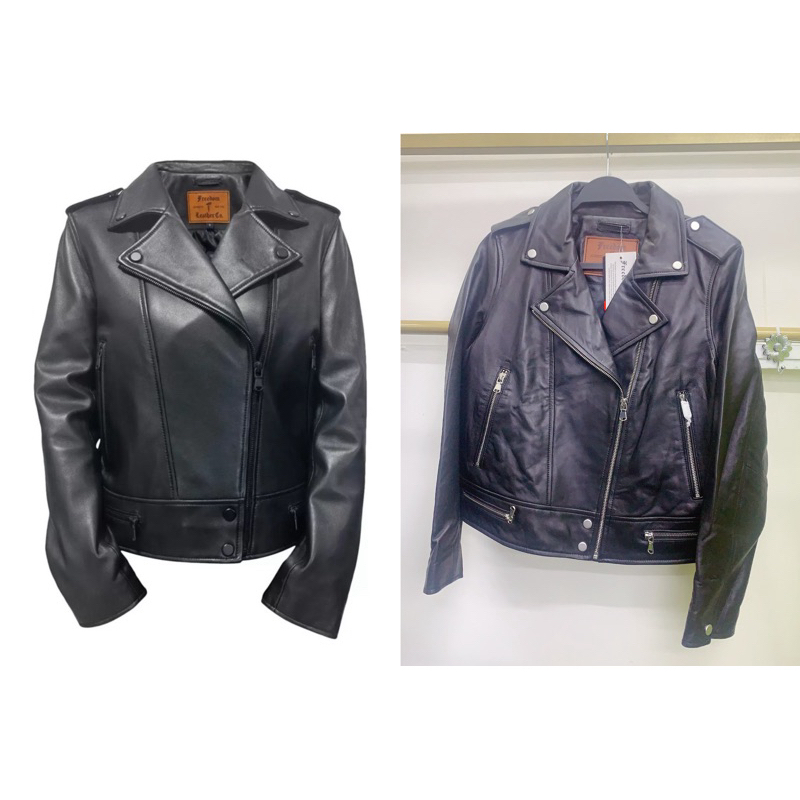 🏠好來屋🏠Freedom Design 女純羊皮騎士外套#136576
