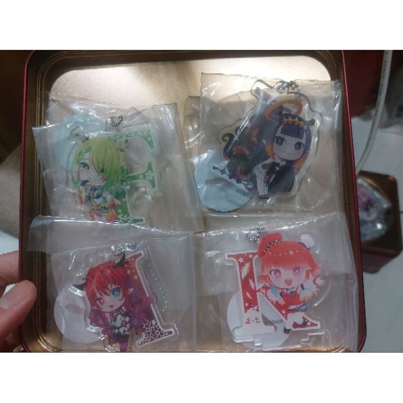 Hololive 扭蛋 立牌 吊飾 Fauna Ina Kiara Irys