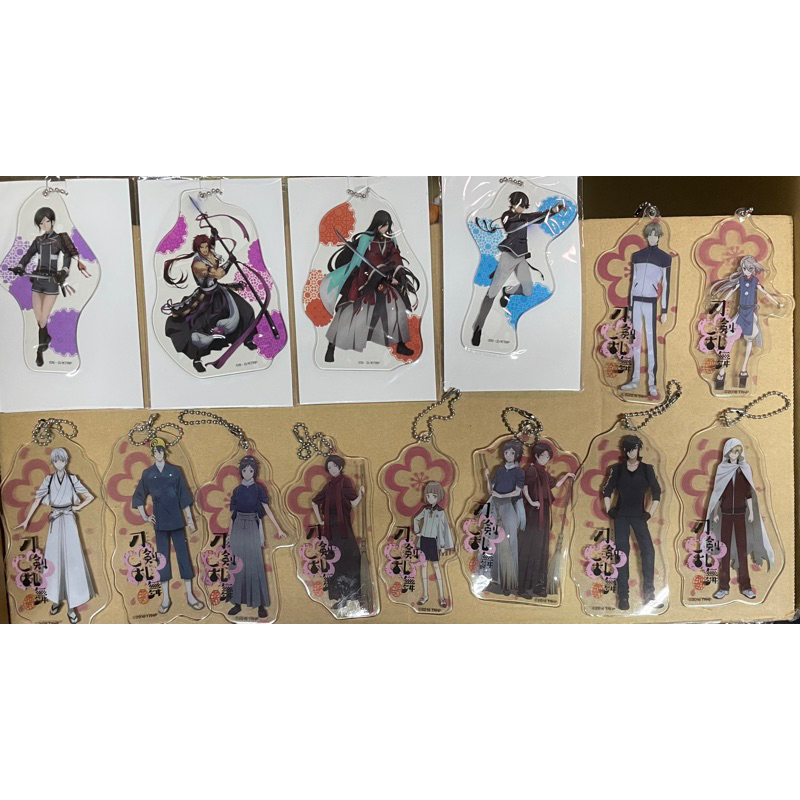 12/3更新&降價❗️（日版 全新/中古）刀劍亂舞 活擊 全家限定吊飾 鶴丸國永 大和守安定 加州清光 三日月宗近