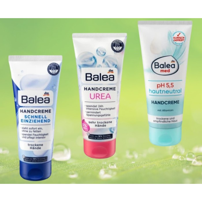 德國 Balea 芭樂雅 護手霜 5%尿素 PH5.5中性皮膚 乳木果油 溫和 保養 保濕 滋潤 滋養 100ml