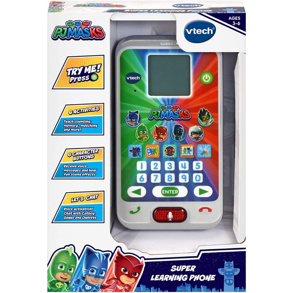 預購👍正版空運👍 美國睡衣小英雄 PJ MASKS 電話 玩具 電子學習機