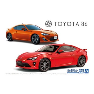24年4月再販【玩具柑仔店】青島 AOSHIMA 1/24 TOYOTA ZN6 TOYOTA86 豐田 模型車 組裝