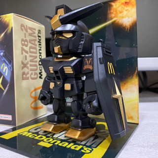 內地 中國大陸 內地限定 中國限定 安格斯厚牛堡 鋼彈 RX-78-2 麥當勞 聯名 地臺 展示臺 背板 展示板 壓克力