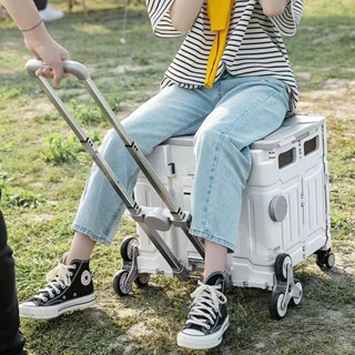 折疊購物車 收納籃 手推車 摺疊推車 折疊推車 露營車 菜籃車 收納推車 買菜車 置物推車 免安裝 收納車 買菜車 寵物