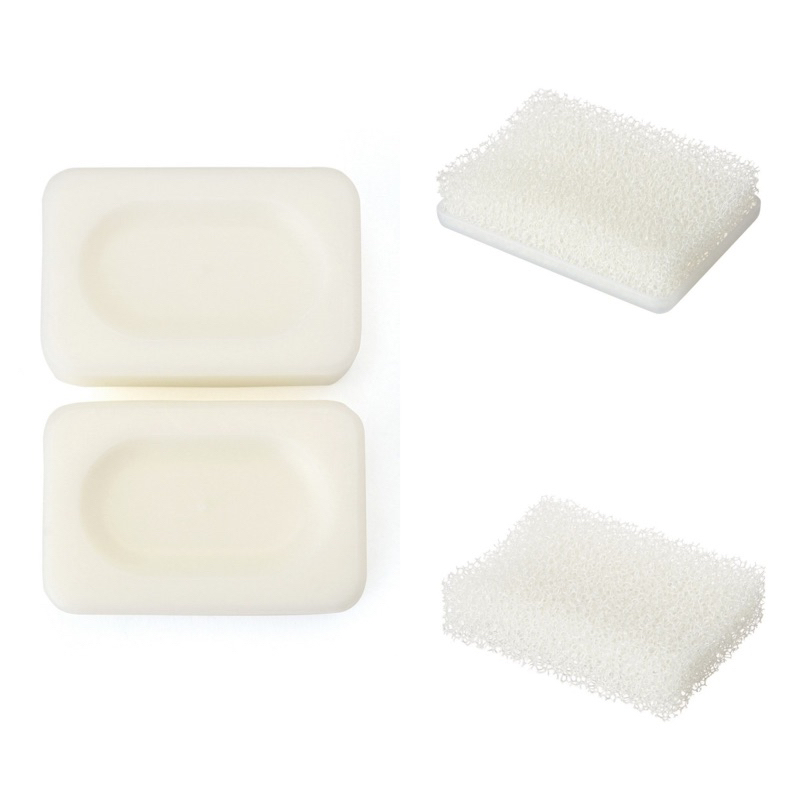 無印良品MUJI 浴皂 海綿香皂盤 替換海綿/1入 沐浴刷