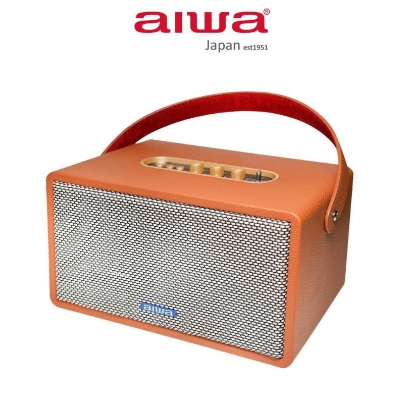 AIWA 愛華 藍牙喇叭 RS-X150 Natsukasii Pro (黑色/棕色) 【全新保固 公司貨 免運】