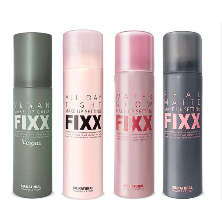 FIXX 韓國 so natural 定妝噴霧 全天候超完美定妝噴霧 持久 定妝 霧面 光澤