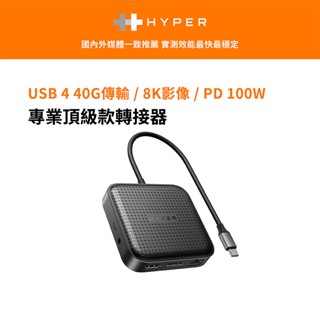 【HyperDrive】7-in-1 雙螢幕 8K USB-C Hub
