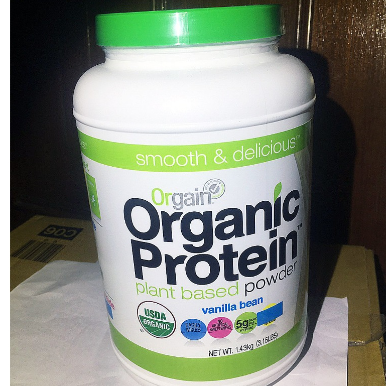 Orgain 有機植物性蛋白粉 香草口味 花生醬口味 1.43 公斤 植物性蛋白粉 蛋白粉 香草 花生醬 COSTCO