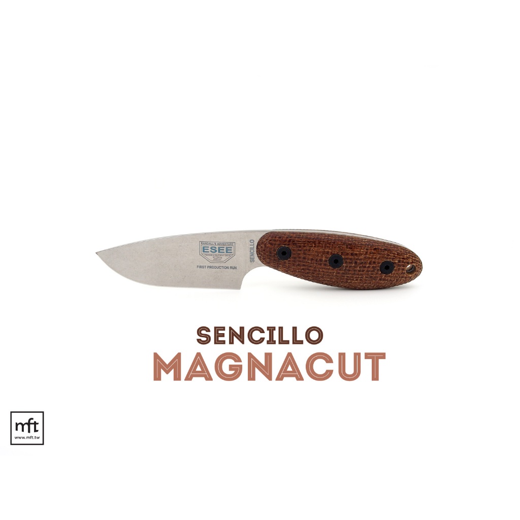 MFT 美國 ESEE Sencillo Magnacut不鏽鋼 直刀 3吋