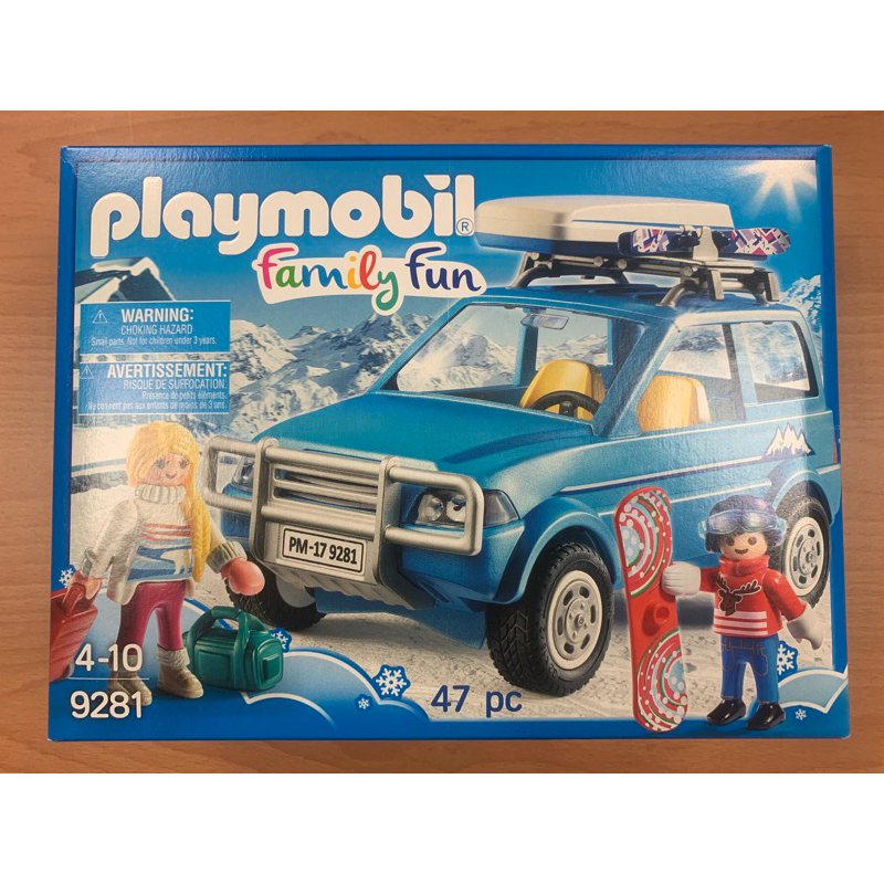 摩比人 Playmobil 9281 滑雪系列 冬季露營車