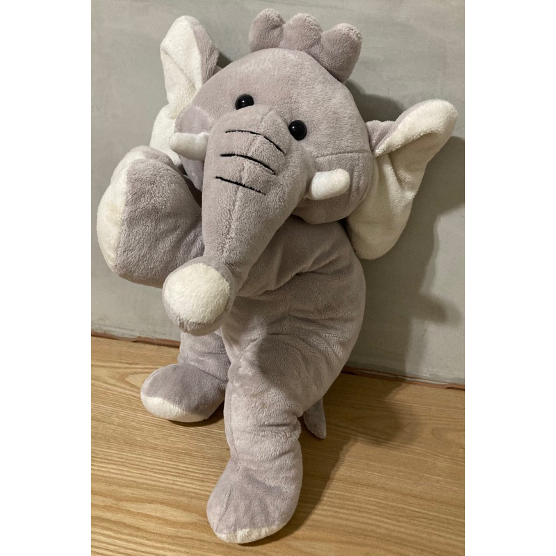（二手娃娃）泰國野生動物園限定購入-大象娃娃-非IKEA版本-大象玩偶-公仔