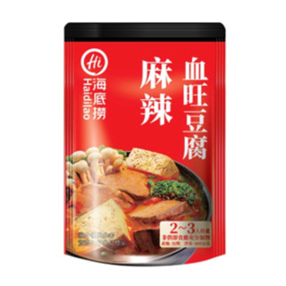 海底撈火鍋湯底 麻辣血旺豆腐/番茄牛肉煲/三鮮血旺豆腐/燕麥奶豆腐/泰式冬蔭功/麻辣鴨血煲/酸菜排骨煲 800g