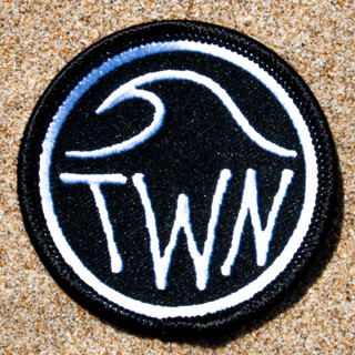 BURA 波浪熨燙刺繡布貼 Taiwan Surfing ‘TWN Wave’ Iron-on Patch