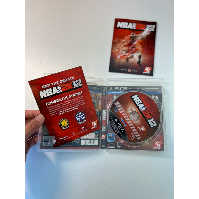 PS3 NBA2k12 正版遊戲光碟 少玩保存良好
