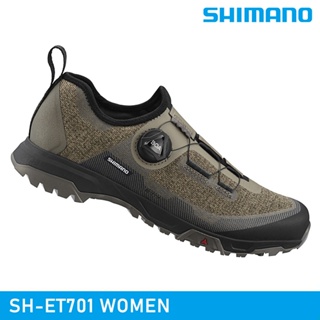 SHIMANO SH-ET701 WOMEN 自行車硬底鞋 / 杏仁棕 (女款) E-BIKE 電動車車鞋 旅行車鞋