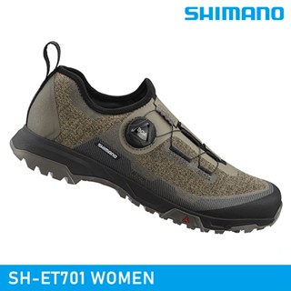 SHIMANO SH-ET701 WOMEN 自行車硬底鞋 杏仁棕 (女款) / E-BIKE 電動腳踏車鞋 自行車鞋