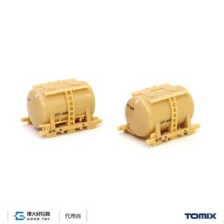 TOMIX 3115 貨櫃 私有UT1形油槽罐 (奶油色) (2入)
