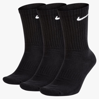 NIKE EVERYDAY CREW 襪子 長襪 籃球襪 運動襪 黑色 黑襪 SX7676-010