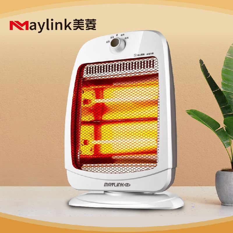 【MAYLINK美菱】紅外線瞬熱式石英管電暖器/暖氣機(ML-D801TY)~遠紅外線發熱，迅速制暖♥輕頑味